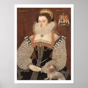 Póster Frances Clinton, senhora Chandos (1552-1623) 1579