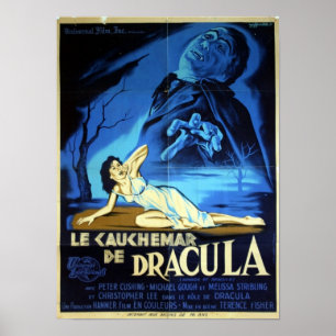 Poster Francês Dracula