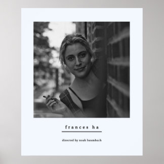 Poster Frances Ha Noah Baumbach Greta Gerwig Cinema