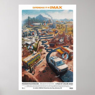 Poster Frances Mcdormand Nomadland Movie