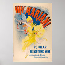 Poster francês: Vin Mariani, francês Tonic Wine