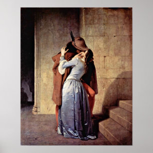Poster Francesco Hayez - O Beijo