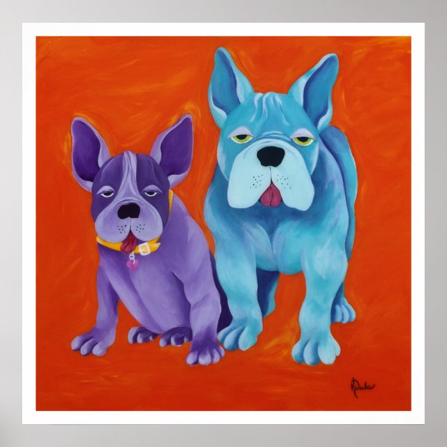 Póster Franceses (Frente)