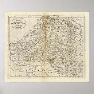 Póster Franceses austríaco e Dutch Países Baixos 2