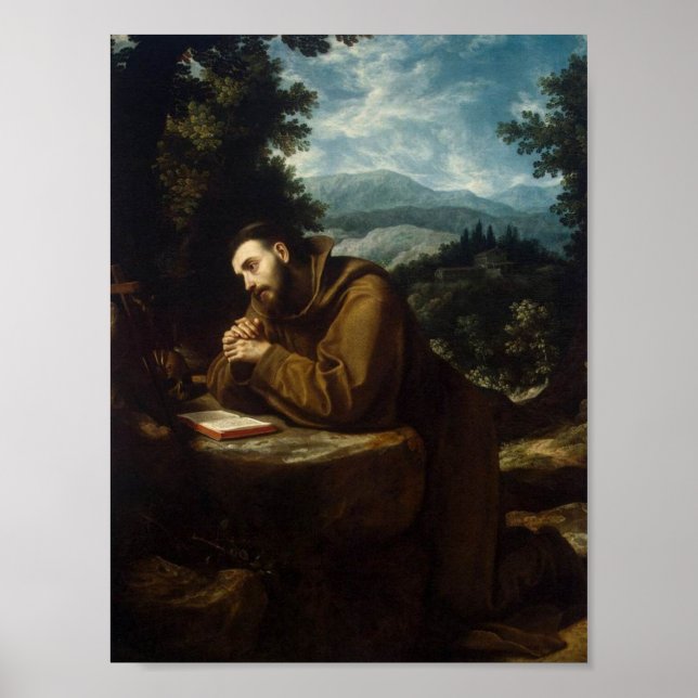Poster Francis de Assisi, por Cigoli (Frente)