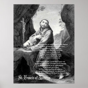 Póster Francis, de "senhor O, faz-me um instrumento do