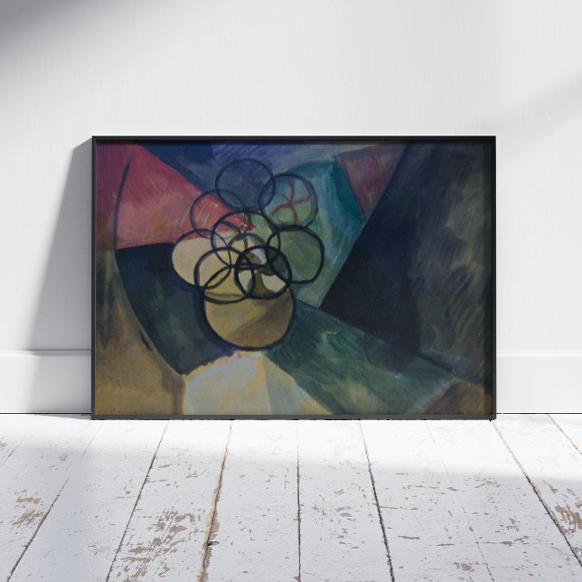 Poster Francis Picabia, Caoutchouc, 1909., Arte Abstrata (Criador carregado)