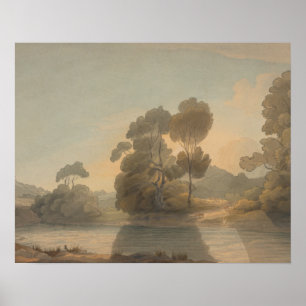 Póster Francis Towne - On the Dee