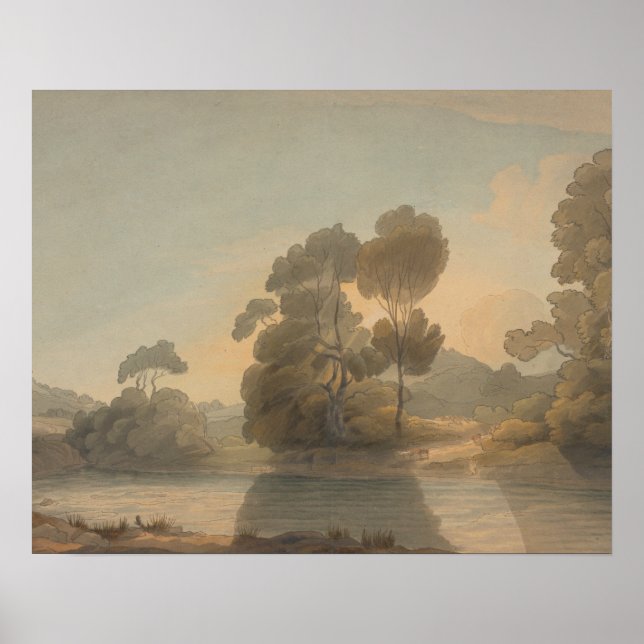 Póster Francis Towne - On the Dee (Frente)