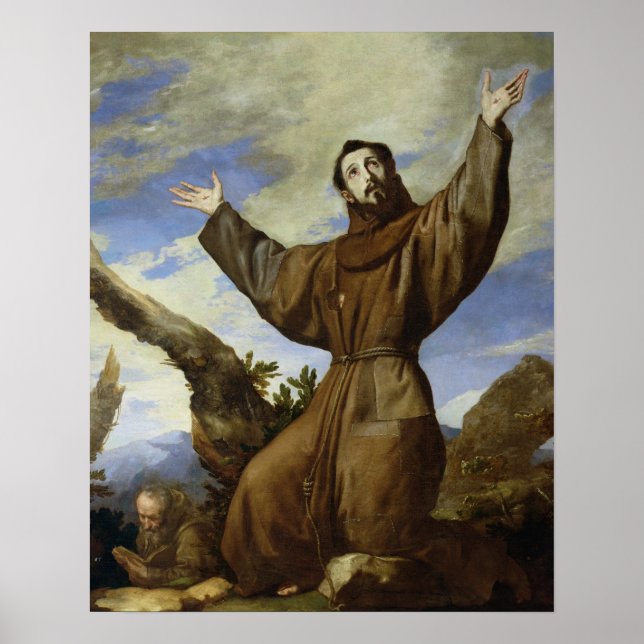 Poster Francisco de Assisi 1642 (Frente)