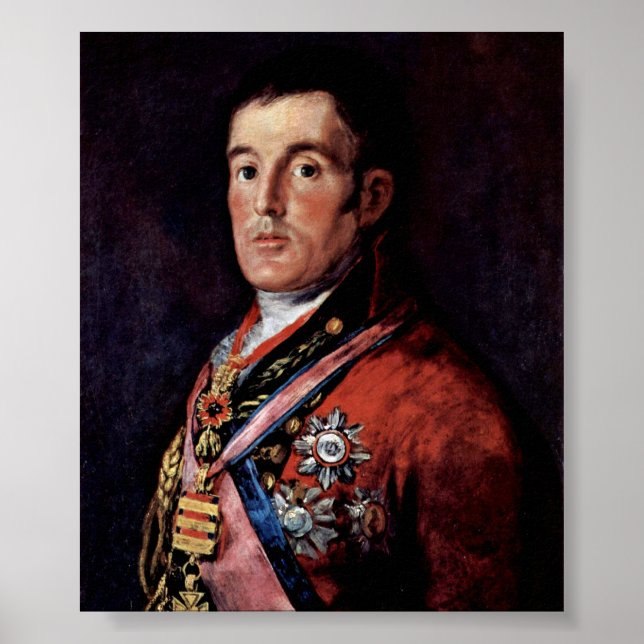 Póster Francisco de Goya - O Duque de Wellington (Frente)