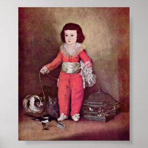 Póster Francisco de Goya - retrato de Don Manuel