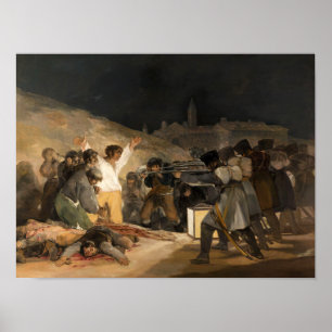 Poster Francisco Goya, O Terceiro de maio de 1808