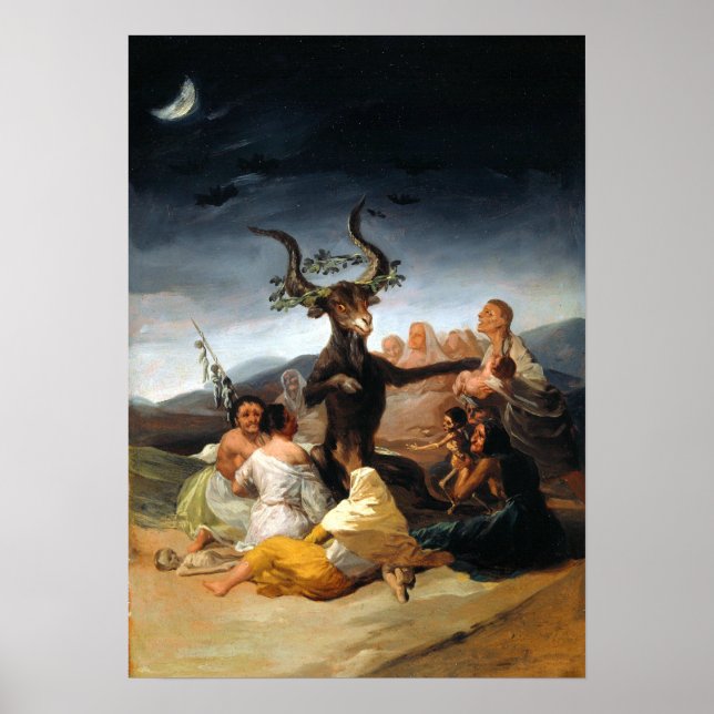 Póster Francisco Goya Witches (Frente)