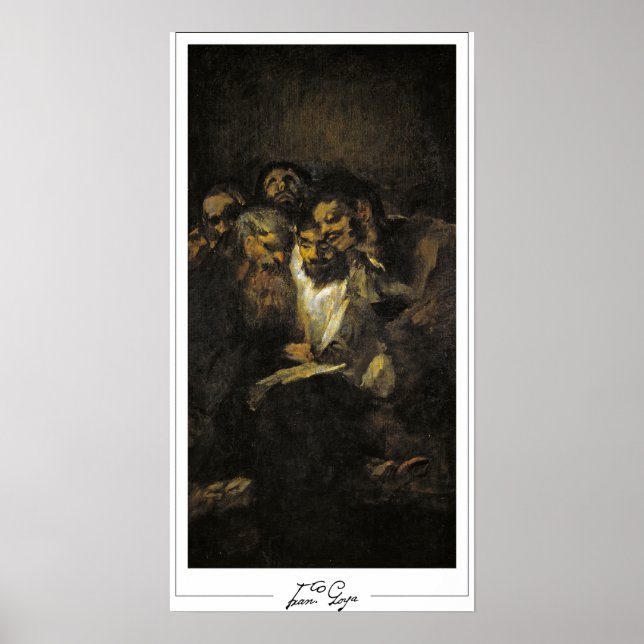 Poster Francisco Goya Zedign Cartaz de Arte #179 (Frente)