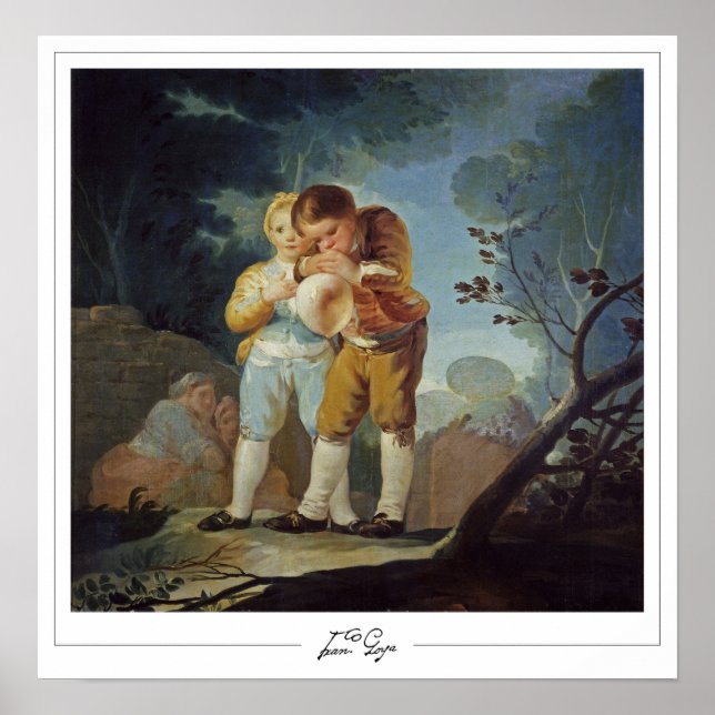 Poster Francisco Goya Zedign Cartaz de Arte #2 (Frente)
