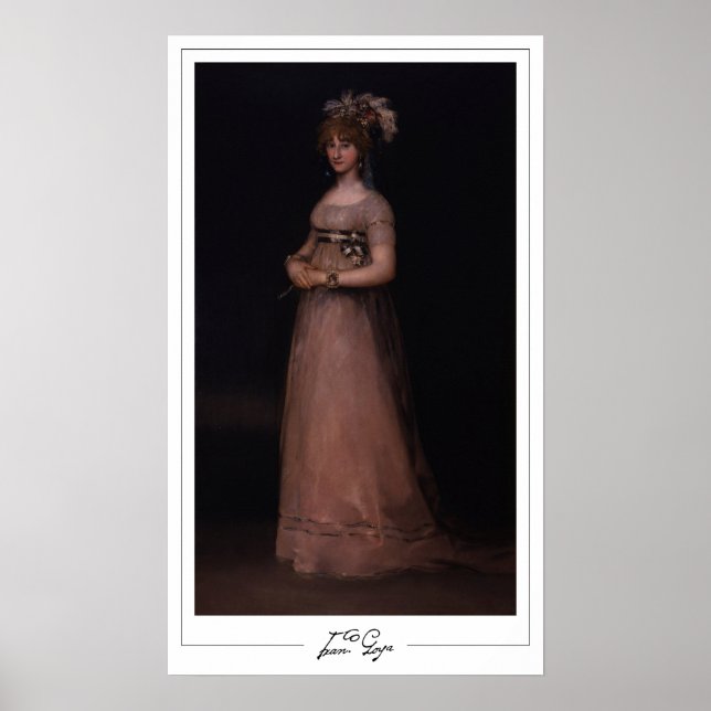 Poster Francisco Goya Zedign Cartaz de Arte #296 (Frente)