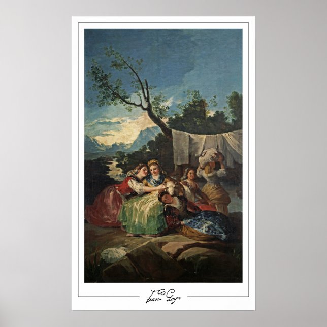 Poster Francisco Goya Zedign Cartaz de Arte #308 (Frente)
