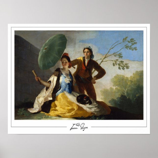Poster Francisco Goya Zedign Cartaz de Arte #403 (Frente)