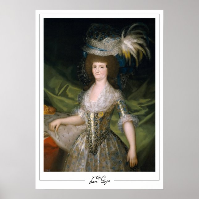 Poster Francisco Goya Zedign Cartaz de Arte #487 (Frente)
