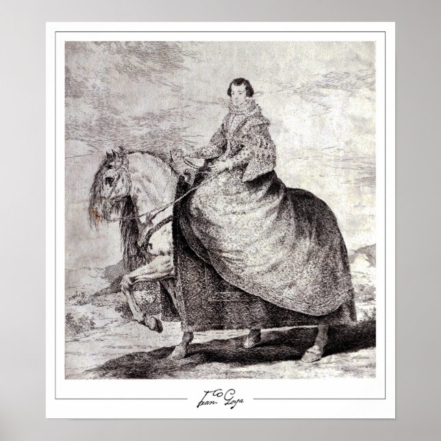Poster Francisco Goya Zedign Cartaz de Arte #505 (Frente)