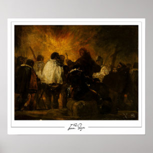 Poster Francisco Goya Zedign Cartaz de Arte #506