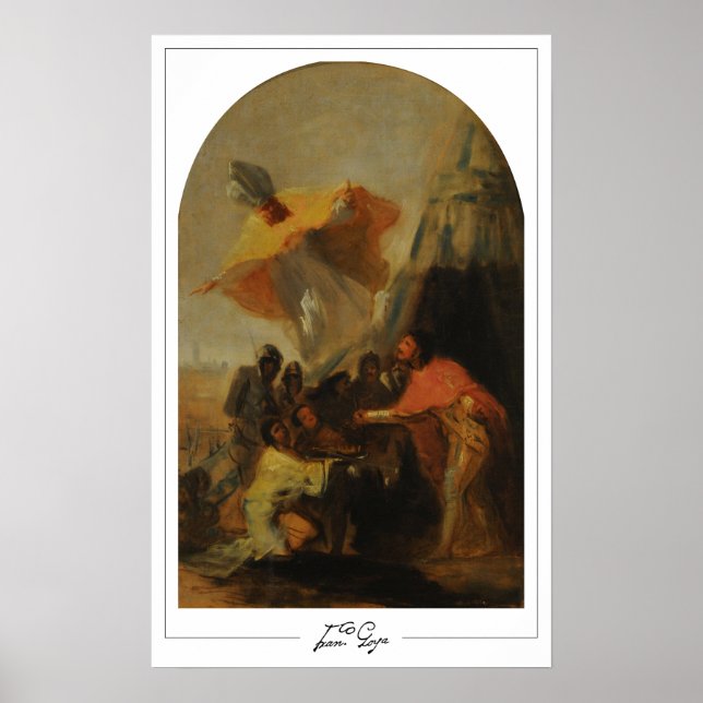 Poster Francisco Goya Zedign Cartaz de Arte #511 (Frente)