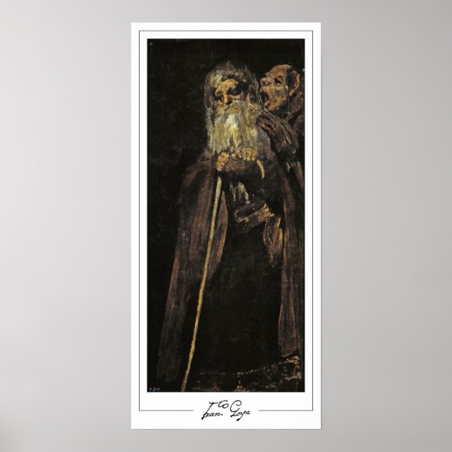 Poster Francisco Goya Zedign Cartaz de Arte #66 (Frente)