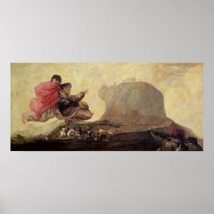 Póster Francisco Jose de Goya y Lucientes as bruxas