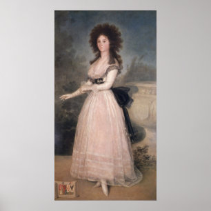 Poster Francisco Jose de Goya y Lucientes Dona Tadea Ar