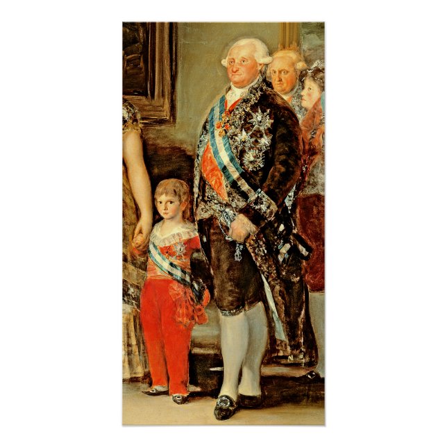 Póster Francisco Jose de Goya y Lucientes | O Rei e (Frente)