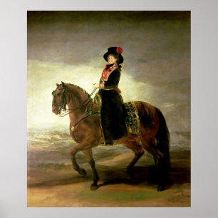 Póster Francisco Jose de Goya y Lucientes   po equestre