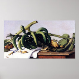 Póster Francisco Oller Platanos