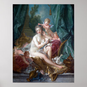 Poster François Boucher A Banheta de Vênus