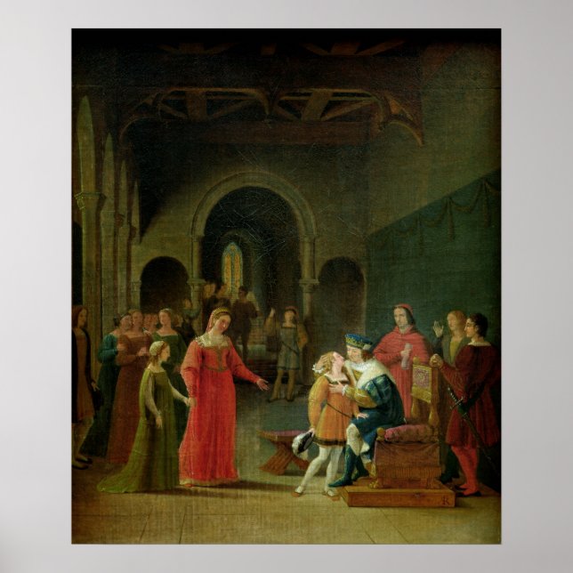 Póster Francois Eu Apresentei ao Louis XII (Frente)