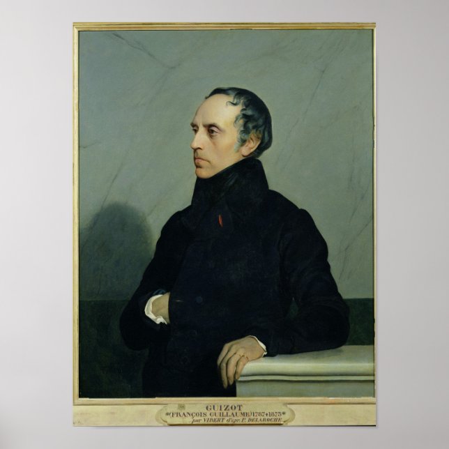 Poster Francois Guizot (Frente)