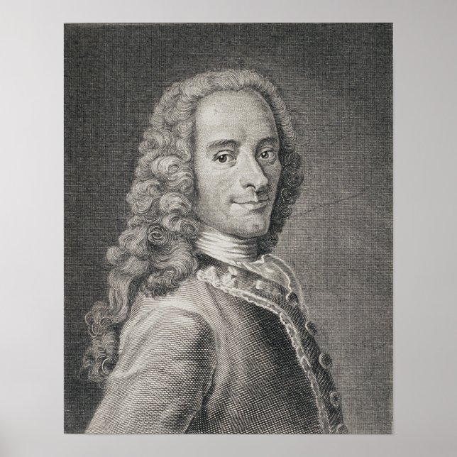 Poster Francois Marie Arouet de Voltaire (Frente)