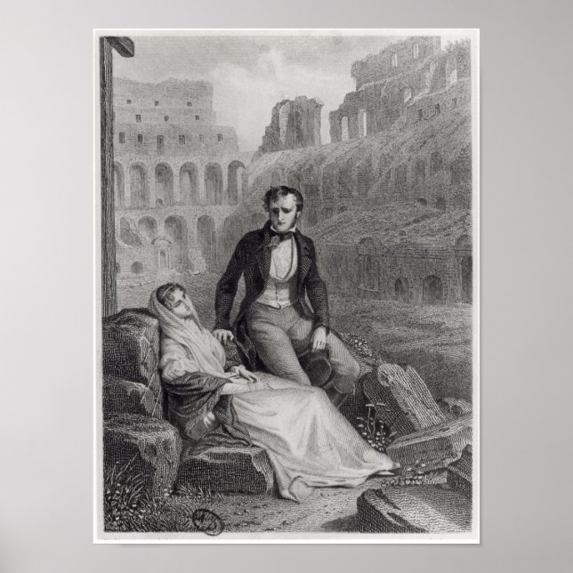 Póster Francois Rene Vicomte de Chateaubriand (Frente)