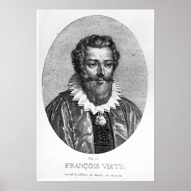 Póster Francois Viete (Frente)