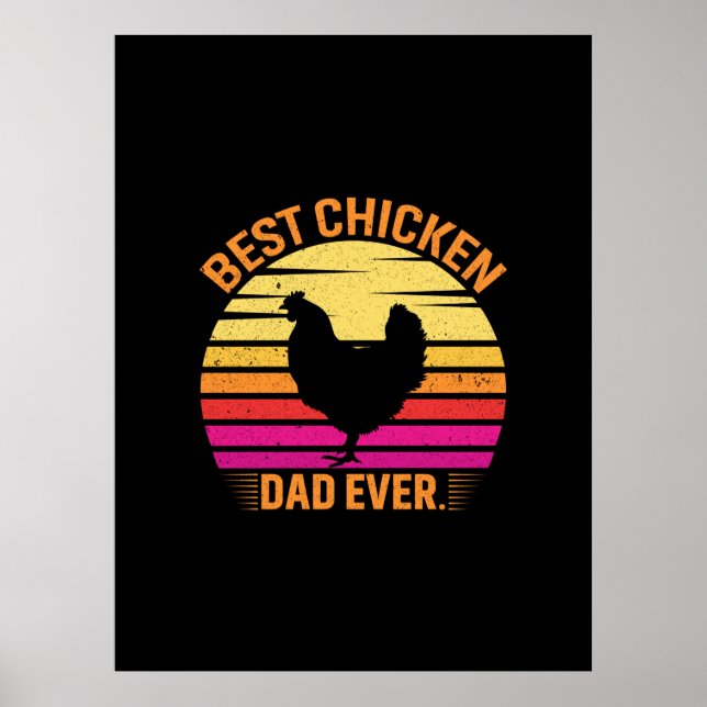 Poster Frango de Arte em Frango (Frente)