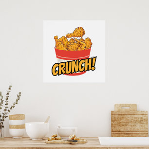 Poster Frango frito