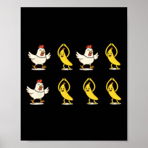 Poster Frango Nana Dançando
