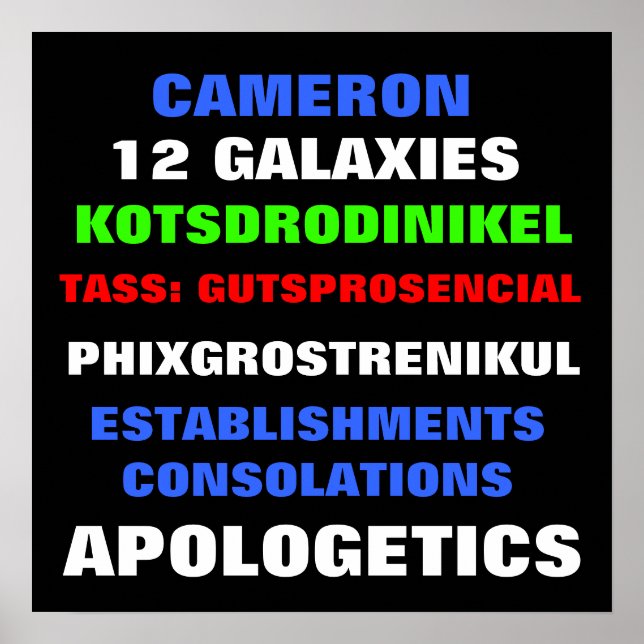 Poster Frank Chu - Sinal (Frente)