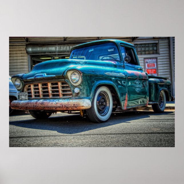 Poster Franke Construction Company Rat Chevy (Frente)