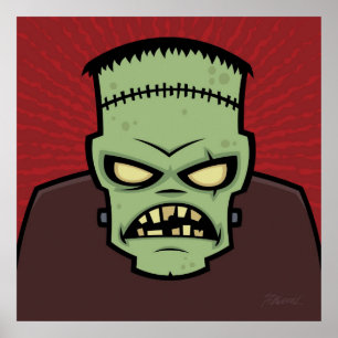 Poster Frankenstein Monster