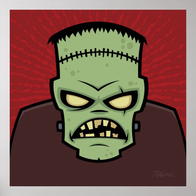 Poster Frankenstein Monster (Frente)
