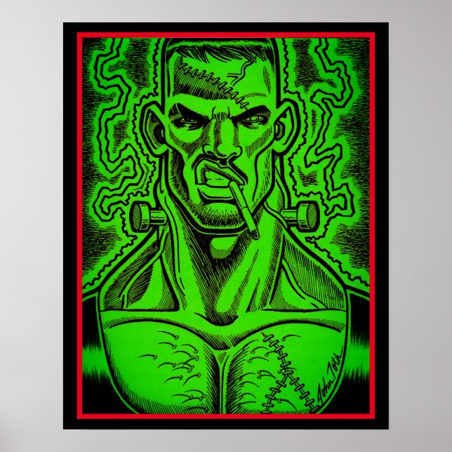 Poster Frankenstud (Frente)