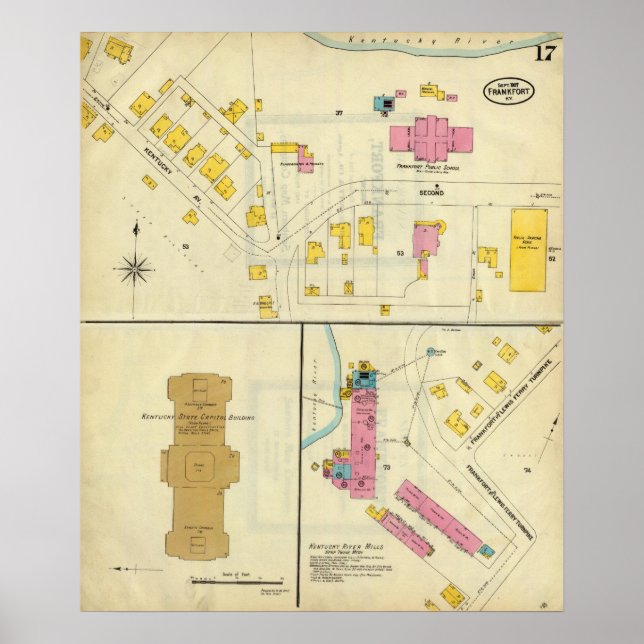 Poster Frankfort, Kentucky 17 (Frente)