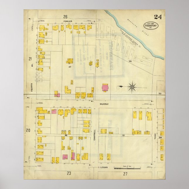 Poster Frankfort, Kentucky 9 (Frente)