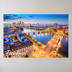 Poster Frankfurt, Alemanha